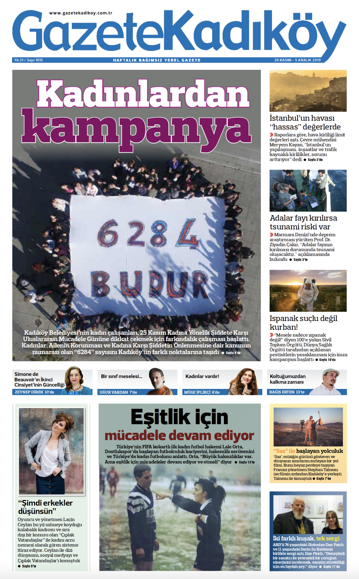 Gazete Kadıköy - 1015. Sayı